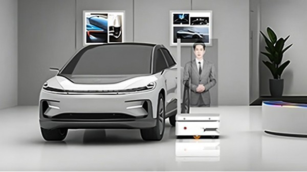 OLED透明屏AI數字人驚艷亮相，開啟人機交互新時代